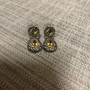 John Hardy 18k gold / Sterling Silver earrings
